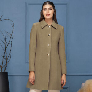 Manteau 7/8 de lã Velour