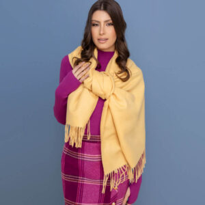 Pashmina em lã de cashmere