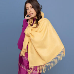 Pashmina em lã de cashmere